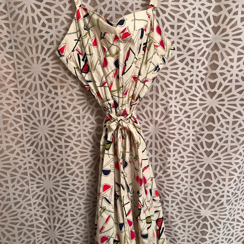 Vintage Urban Outfitters Sunglasses Dress w/belt.